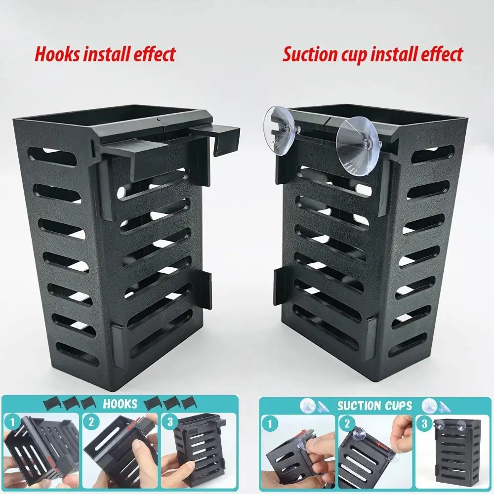 Держатель для аквариумных растений с крючками и пинцетом водных пластиковый