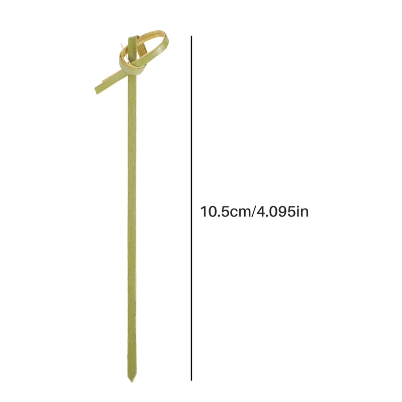 500Pack Bamboo Cocktail Picks Toothpicks Skewers For Appetizers 4 Inch