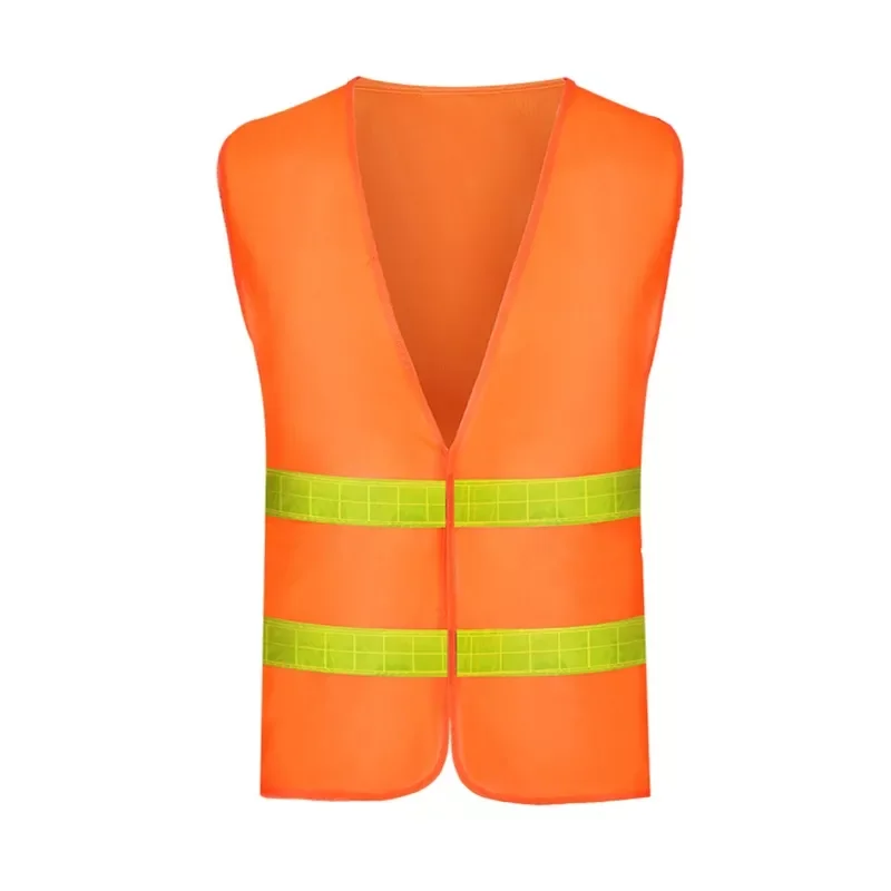 

High Visibility Vest Waistcoat Safety with Reflective Strips for Night Cycling