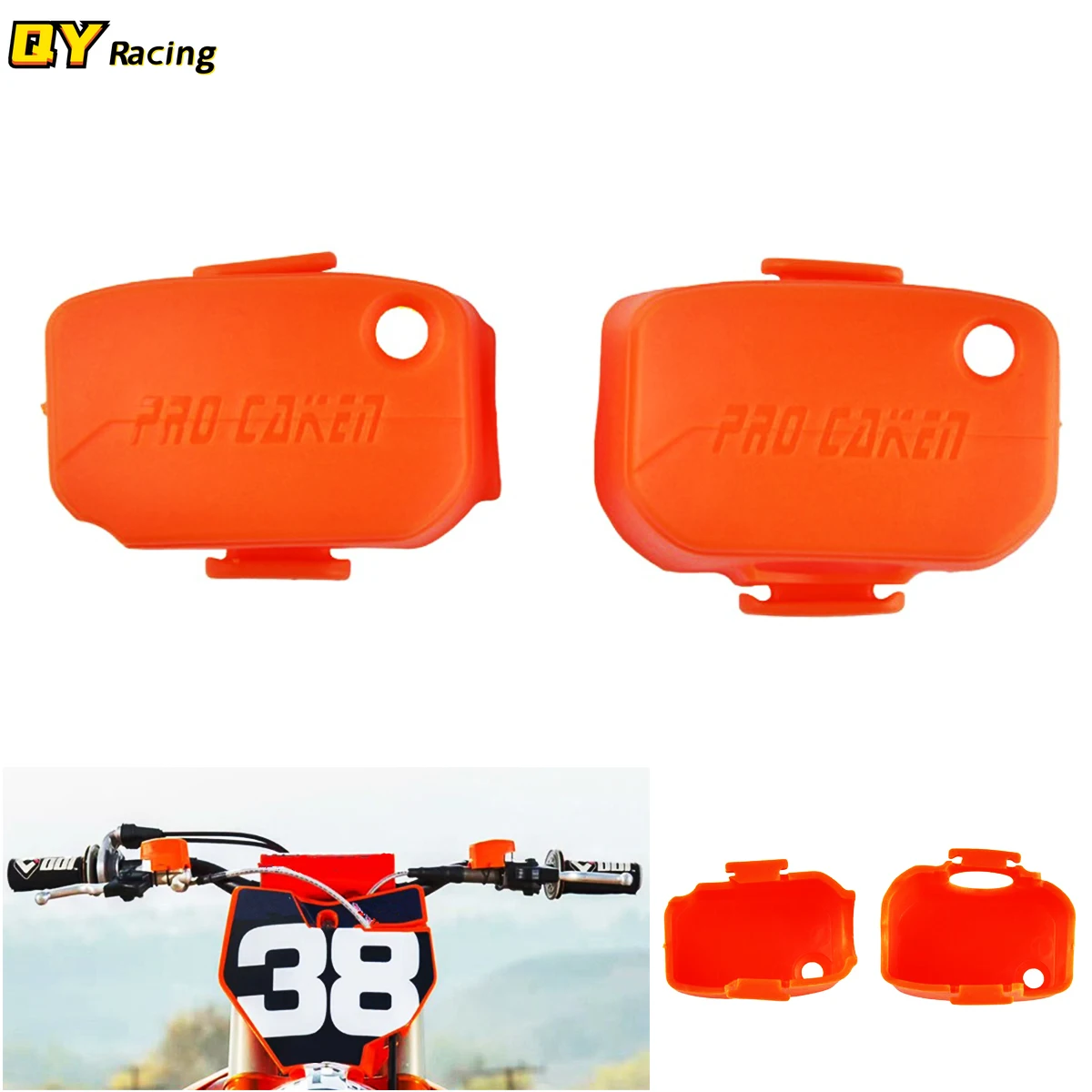 

For KTM SX SXF EXC EXCF XC XCF XCW XCFW XCRW 6 Days 125-530 Motorcycle Plastic Front Brake Master Cylinder Cover Guard Protector