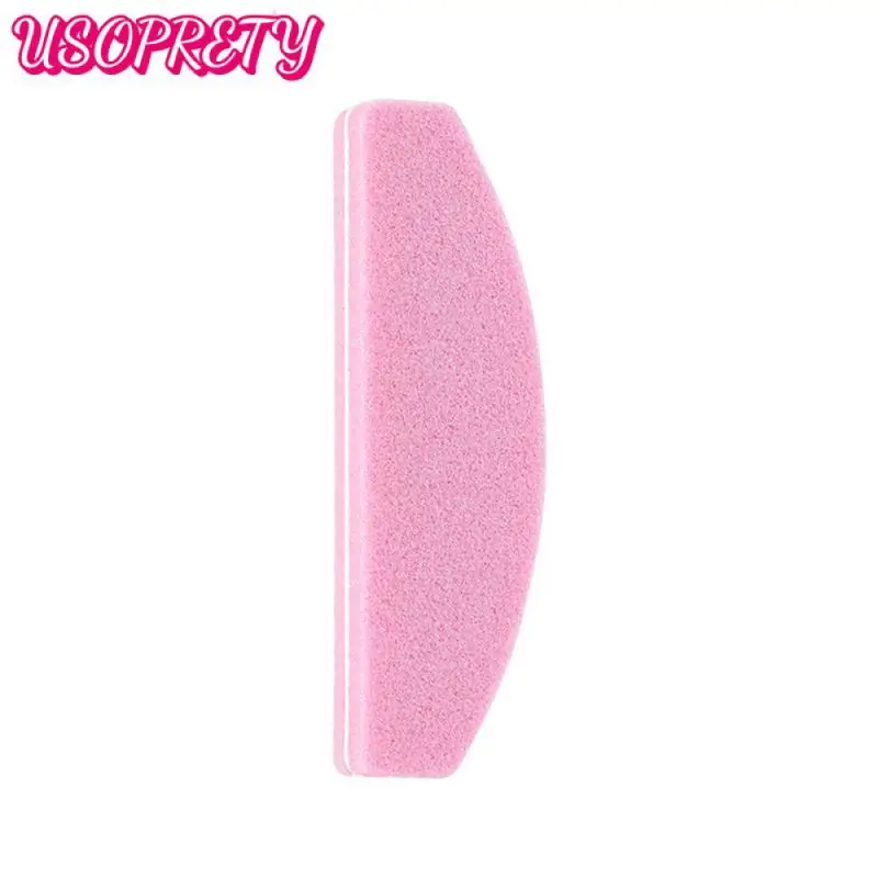 

Губка, втирающая ленту, губка для ногтей, втирающая лента для ногтей, пилка для ногтей, Песочная полоска, мини-губка, полулунный изогнутый шл...