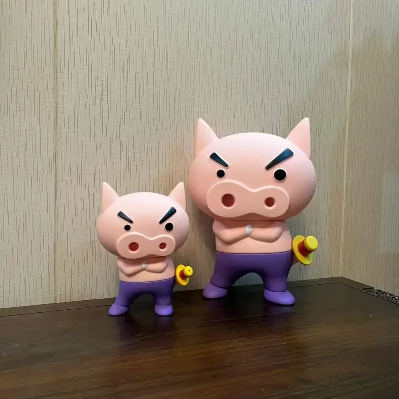 Аниме карандаш Shin-Chan фигурка бургизаэмона Большая 32 см модель куклы игрушка