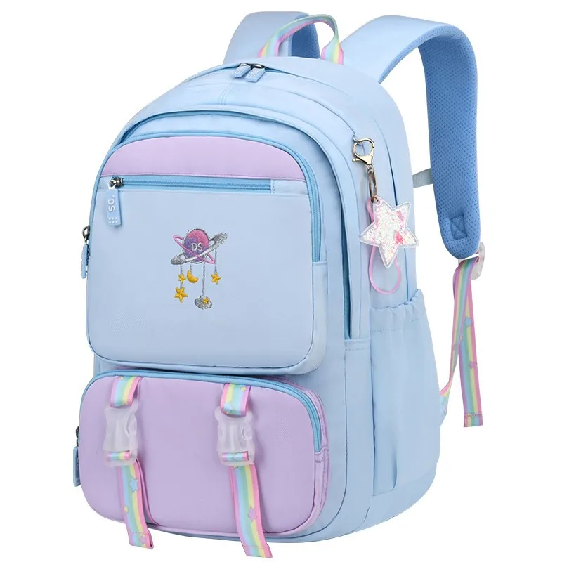 Детские школьные ранцы для девочек-подростков, ортопедический рюкзак для учеников начальной школы, детские школьные портфели