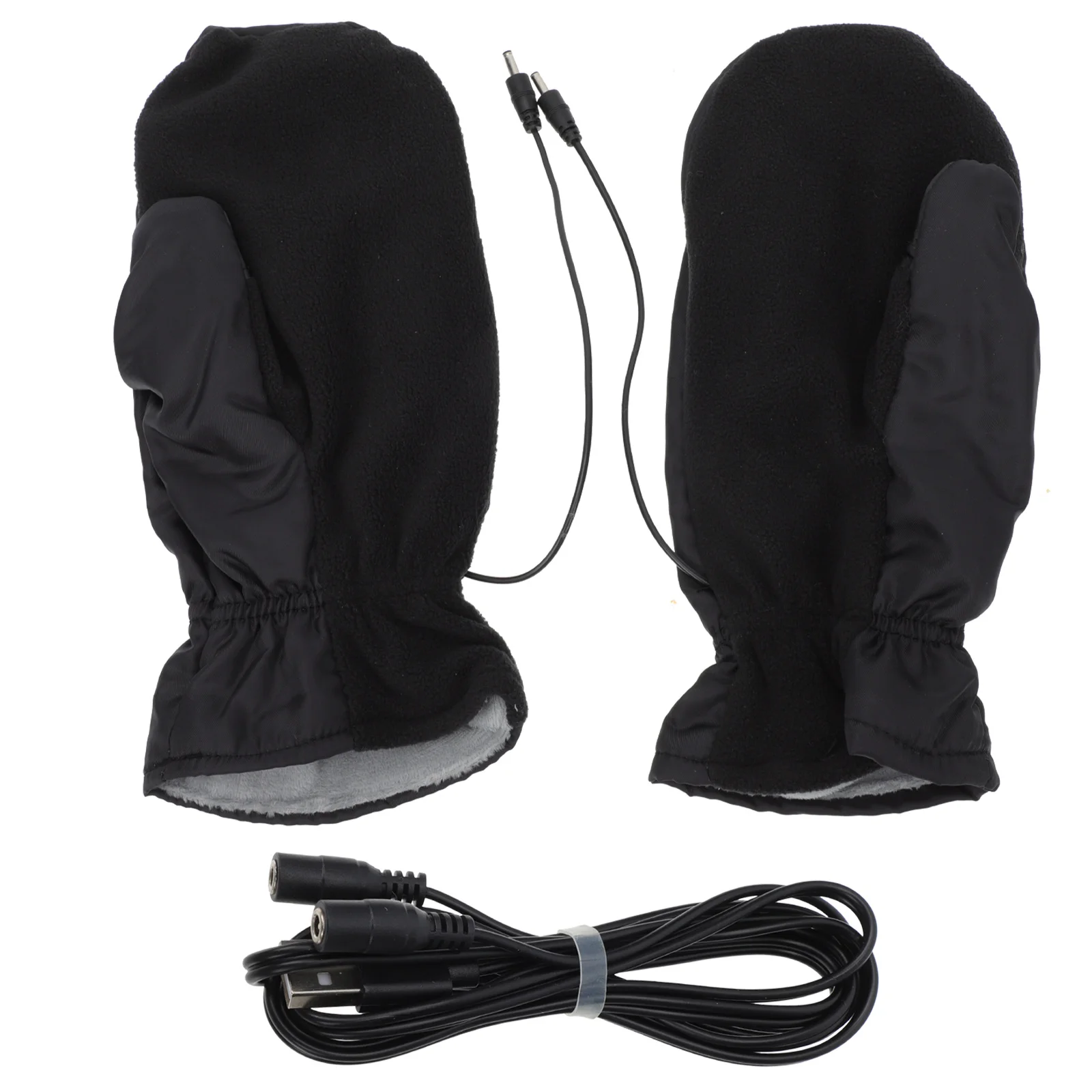 

1 Set Smart Electric Heating Gloves Windproof Warm Gloves Outdoor Winter Mitts