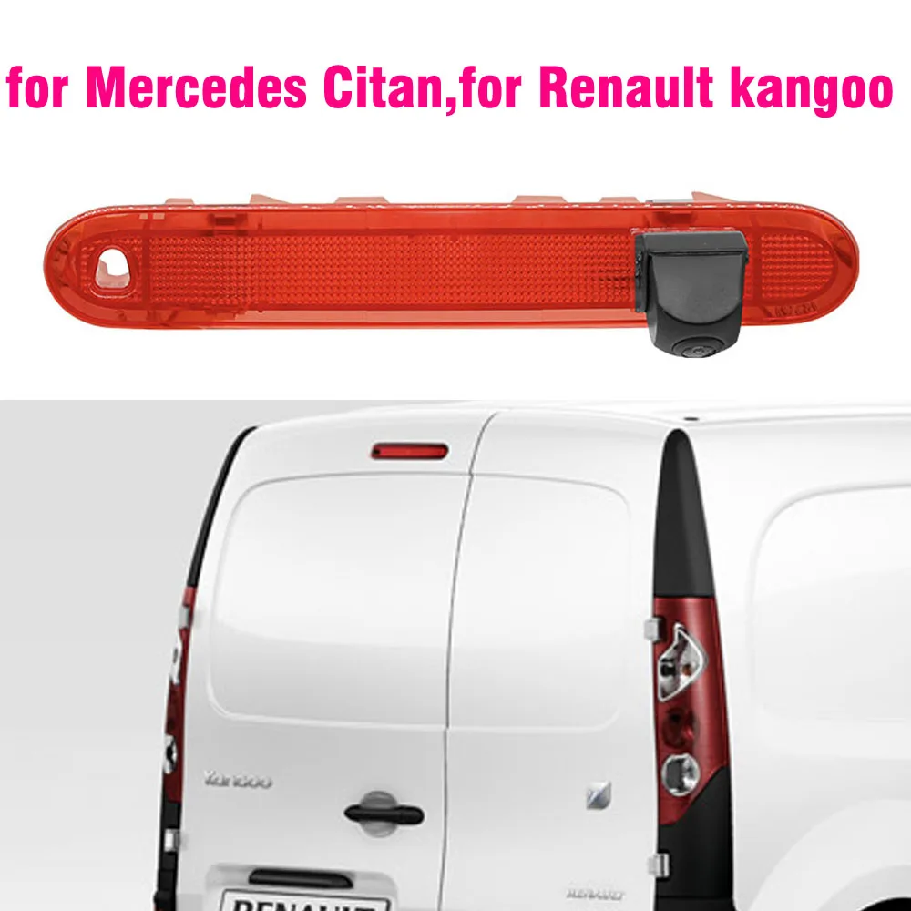 

3-я камера заднего вида HD для Renault Kangoo lI для Mercedes Benz Citan Tourer W415 Micro Camper 2012-2021, стоп-сигнал