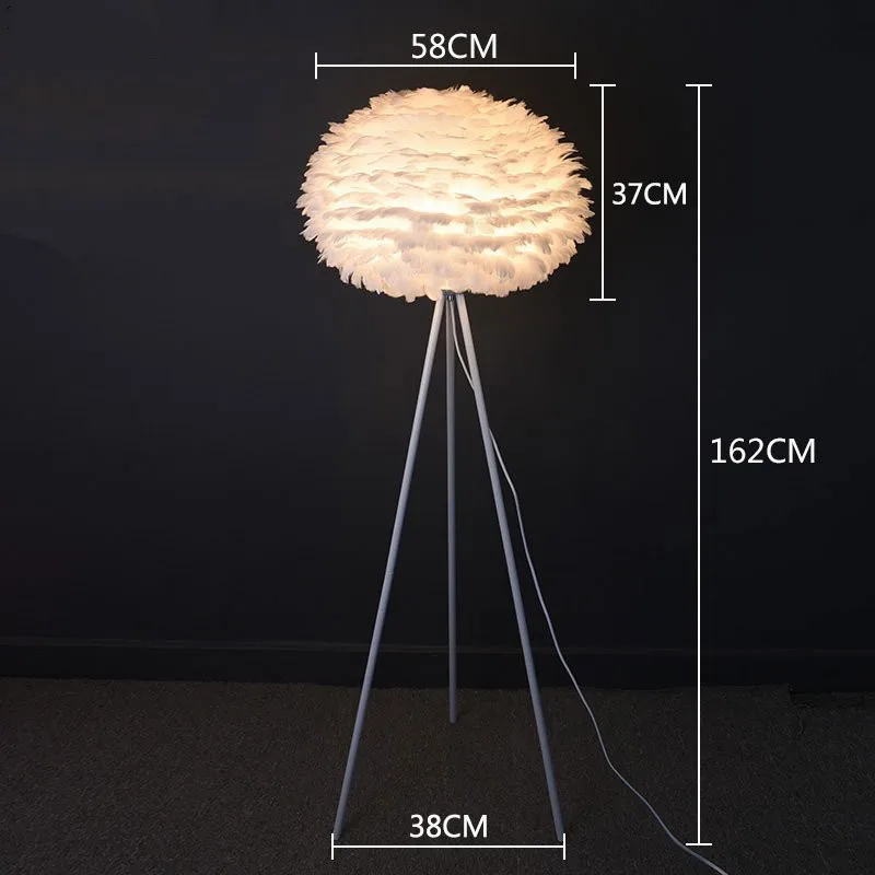 

Торшер HomeLover Nordic Feather LED