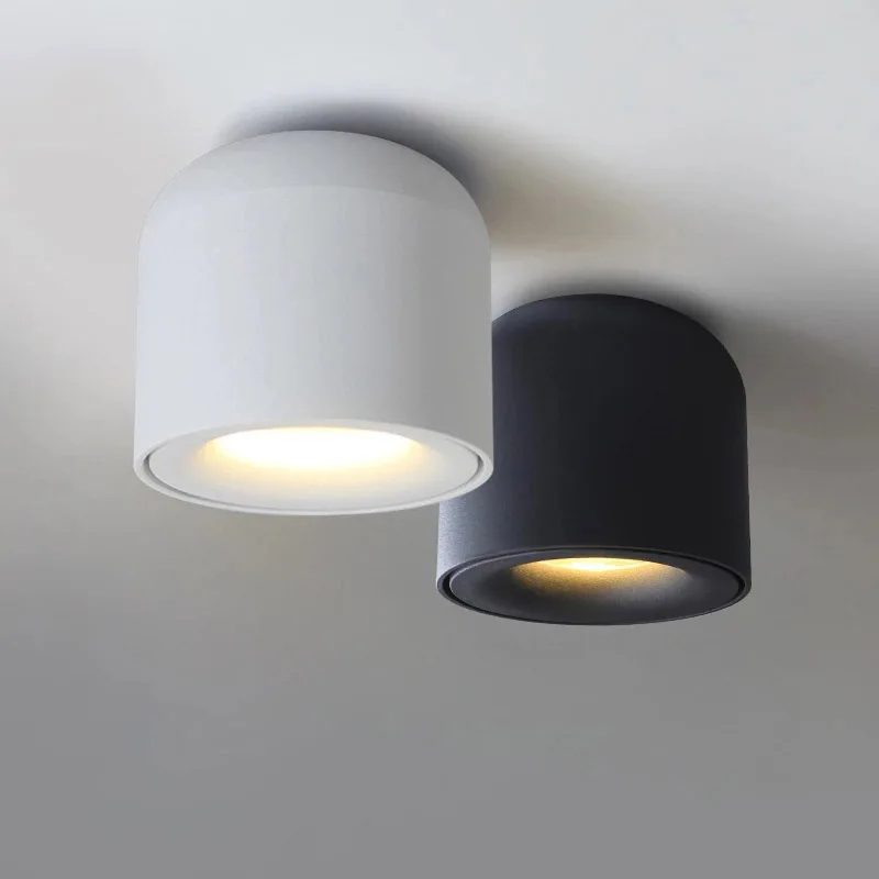 LED Ceiling Light Spot Light for Living Room Bedroom Kitchen Corridor Ceiling Lamp Adjustable Wrought Iron Ceiling Light Meuble