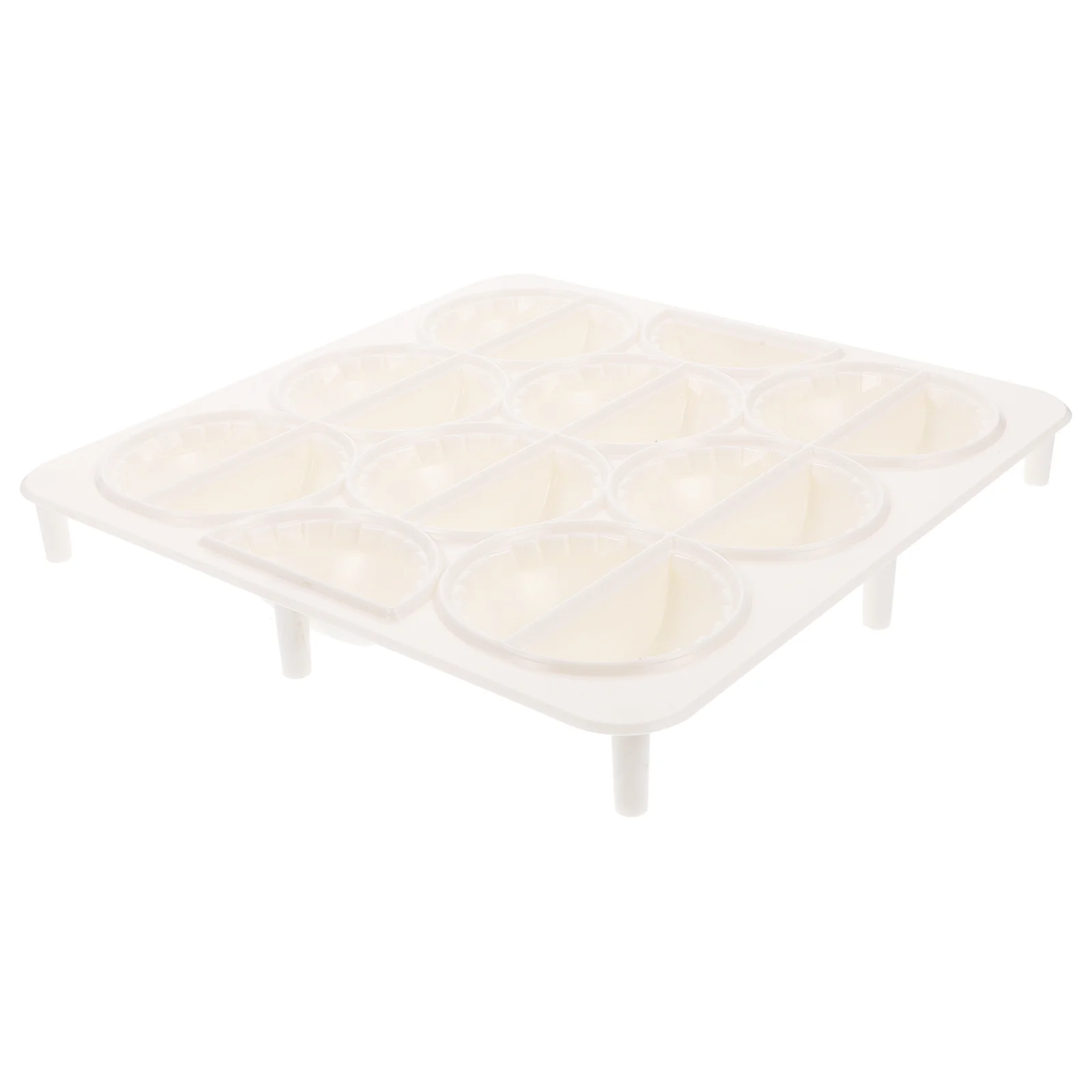 

18 Holes Dumpling Mold Manual Plastic Dumpling Wrapper Maker Dough Press Set