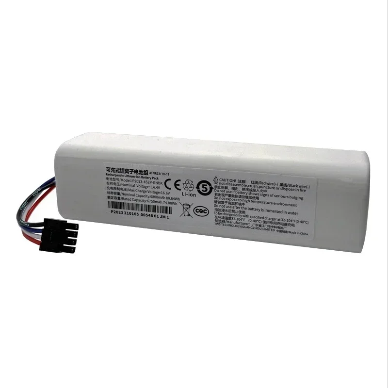 Аккумулятор 14 4В 6800 мАч для Dreame F9 D9 L10 Pro Plus RLS3 RLS5 RLS5L RLS5D Aleaivy