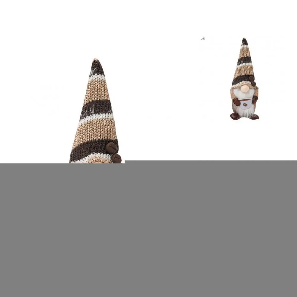 

Portable Chic Popular Nordic Gnome Doll 2 Styles Faceless Dwarf Doll Wear-resistant for Thanksgiving