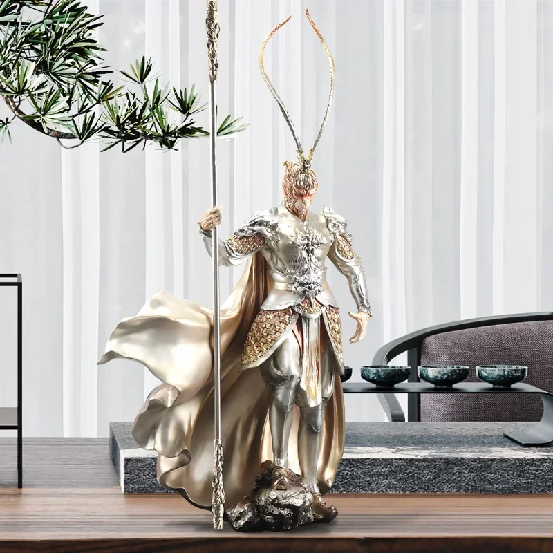 

Fight against the Buddha Creative Home Living Room TV Cabinet Decoration Qi Tian Great Sage Monkey King Office Decoration
