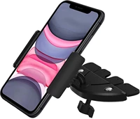 fimilef phone holder cd slot car mount holder with spring holder 360 rotation car cradle for iphone 10 car phone mount for mi5
