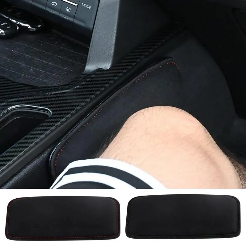 

Car Leather Leg Cushion Knee Pad Pillow Comfortable Universal Soft Armrest Leg Support Door Pad Auto Interior Accessoriess