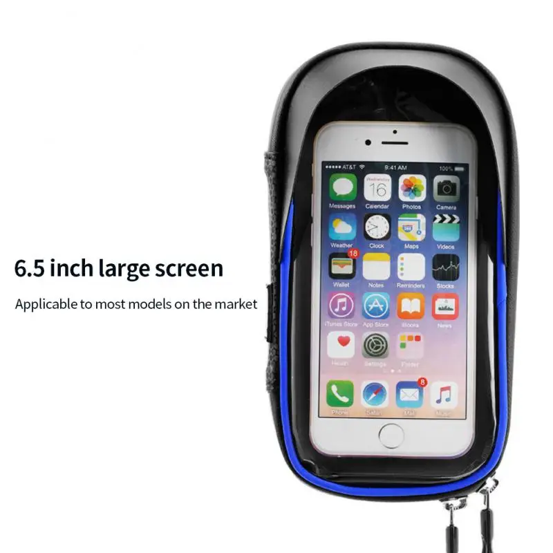 

TPU Sensitive Touch Screen Multifunctional Smartphone Holder Waterproof Colorful Reflective Zipper Mobile Phone Bag Removable