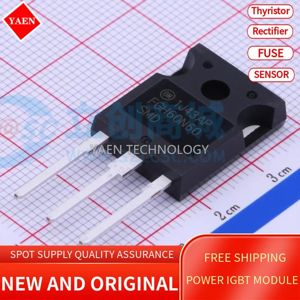 

5PCS/LOT FGH60N60SMD FGH60N60 NEW ORIGINAL Field-effect transistor IN STOCK