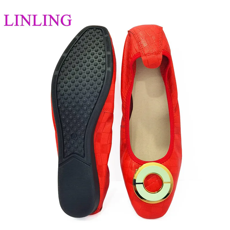 New 2022 Arrival African Wedding Women Shoes Larges Size 44 Italy Design Elegant Lady Party Newest Summer Rhinestone