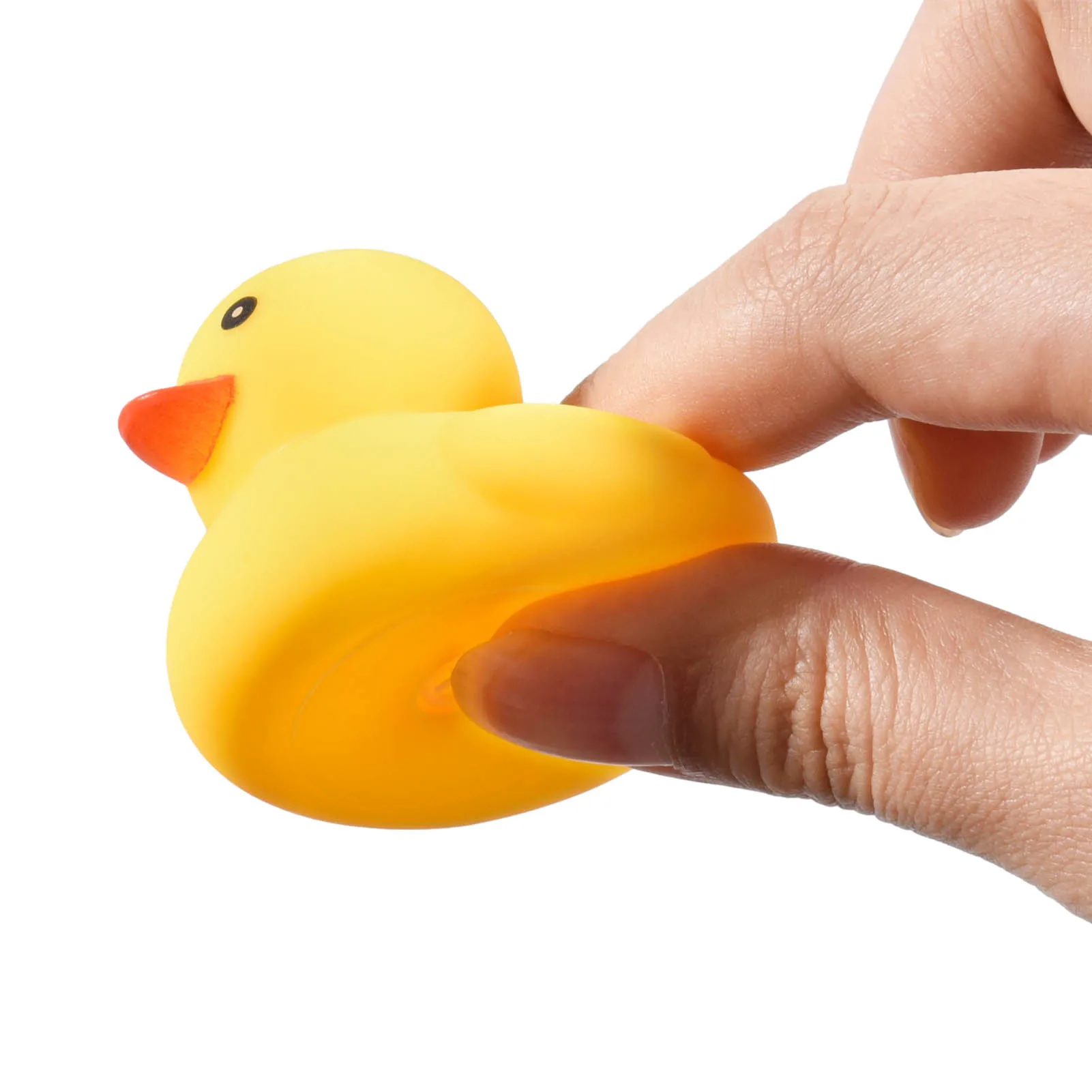 Baby Bath Toys For Newborn 0-12 Month Gift Bathroom 20pcs Mini Rubber Yellow Duck Bathing Playing Water Squeeze Float Ducks