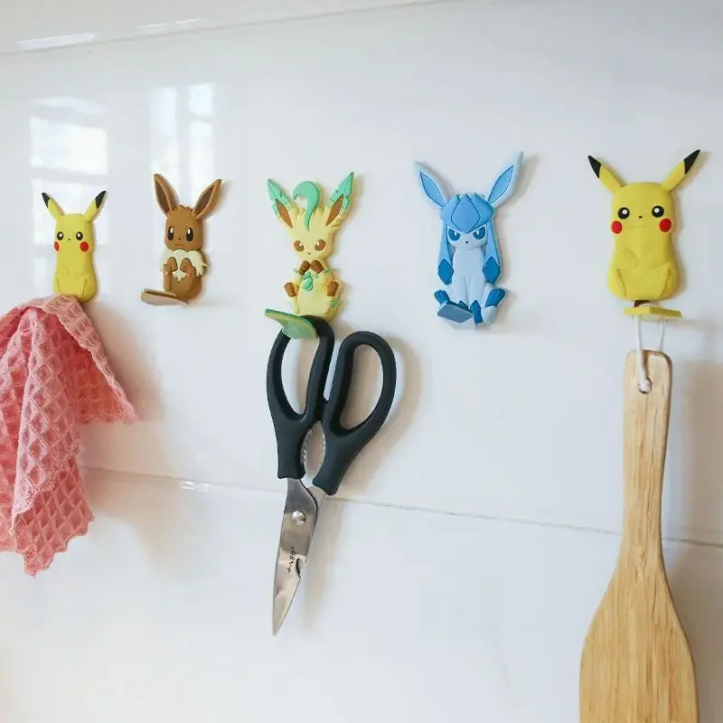 Необычный крючок в стиле аниме с рисунком Пикачу домашний бесшовный симпатичный