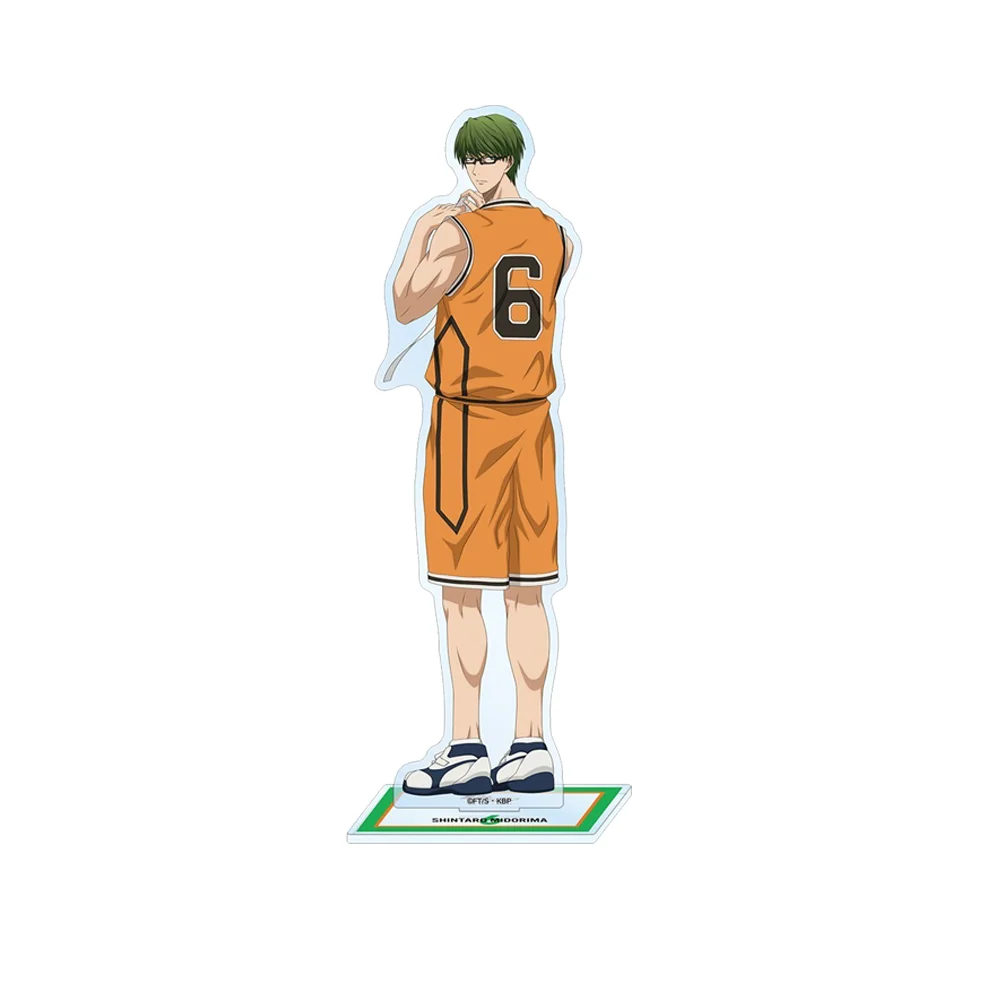 Фото Акриловая подставка-брелок 15 см с персонажами аниме Kuroko no Basket: Куроко, Тайга Кагами, Дайки, Тецуя Аоминэ. Настольное украшение, подарки, сувениры. №5