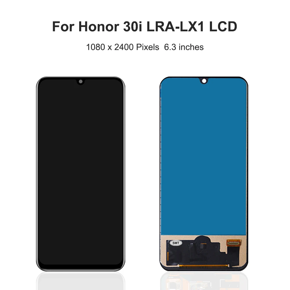 100% протестированный для Huawei Honor 30i LRA-LX1 ЖК-дисплей сенсорный экран дигитайзер в