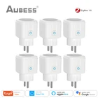 Смарт-розетка Zigbee, 16 А, с голосовым управлением