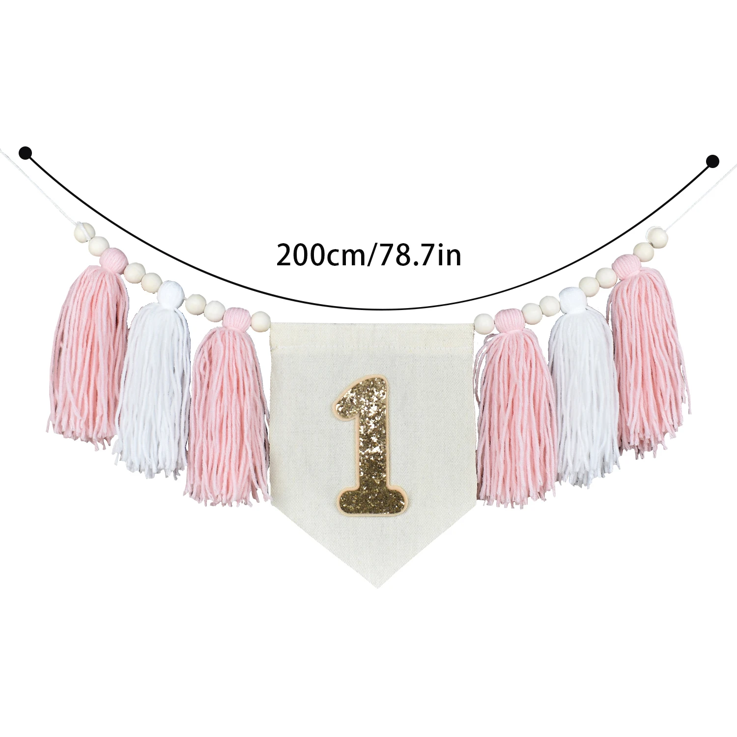 

Баннер для стульчика первый день рождения бохо