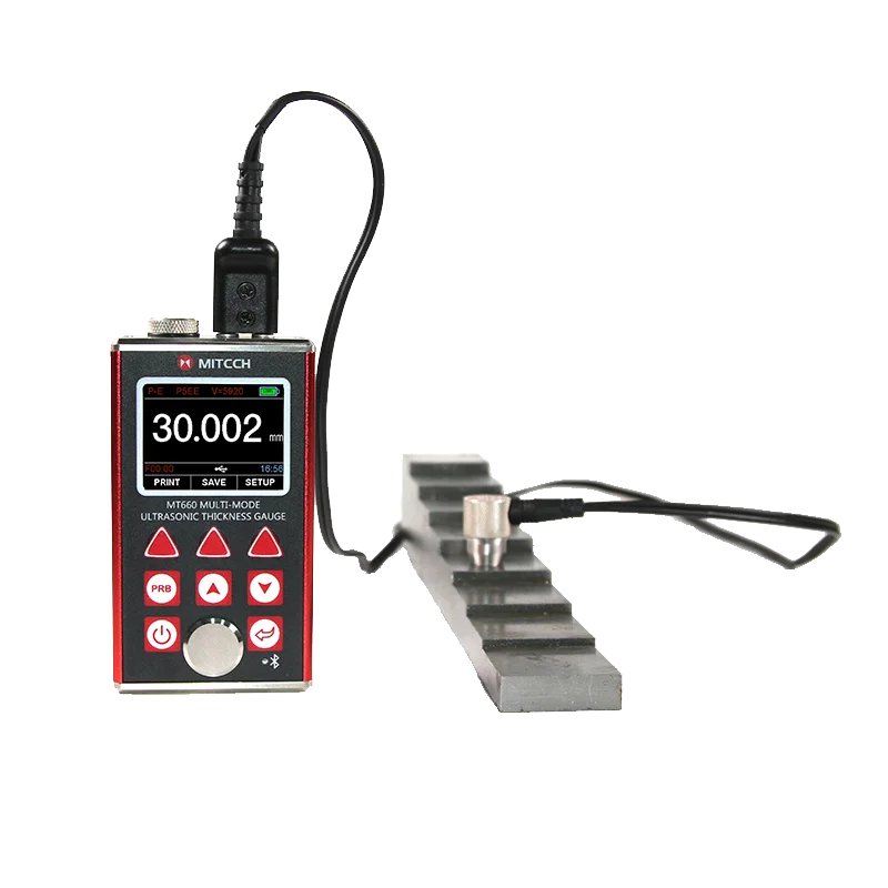 

MITECH MT660 Muti-mode Ultrasonic Thickness Gauge Meter