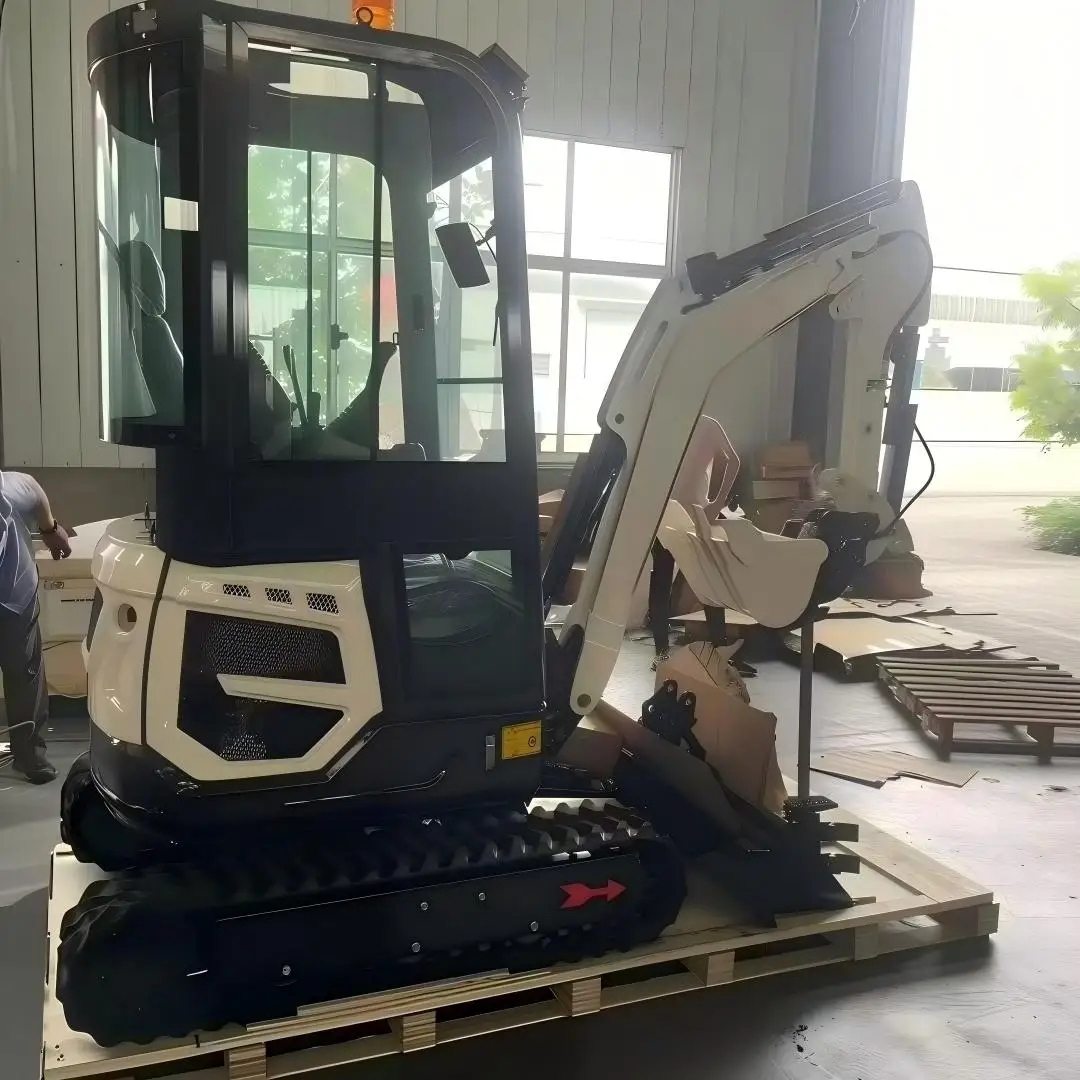 Фото Мини-экскаватор Kubota 1.8 тонны, гидравлический, на гусеничном ходу, с индивидуальной комплектацией, CE EPA, 2-тонный мини-экскаватор с бесплатными запчастями №5