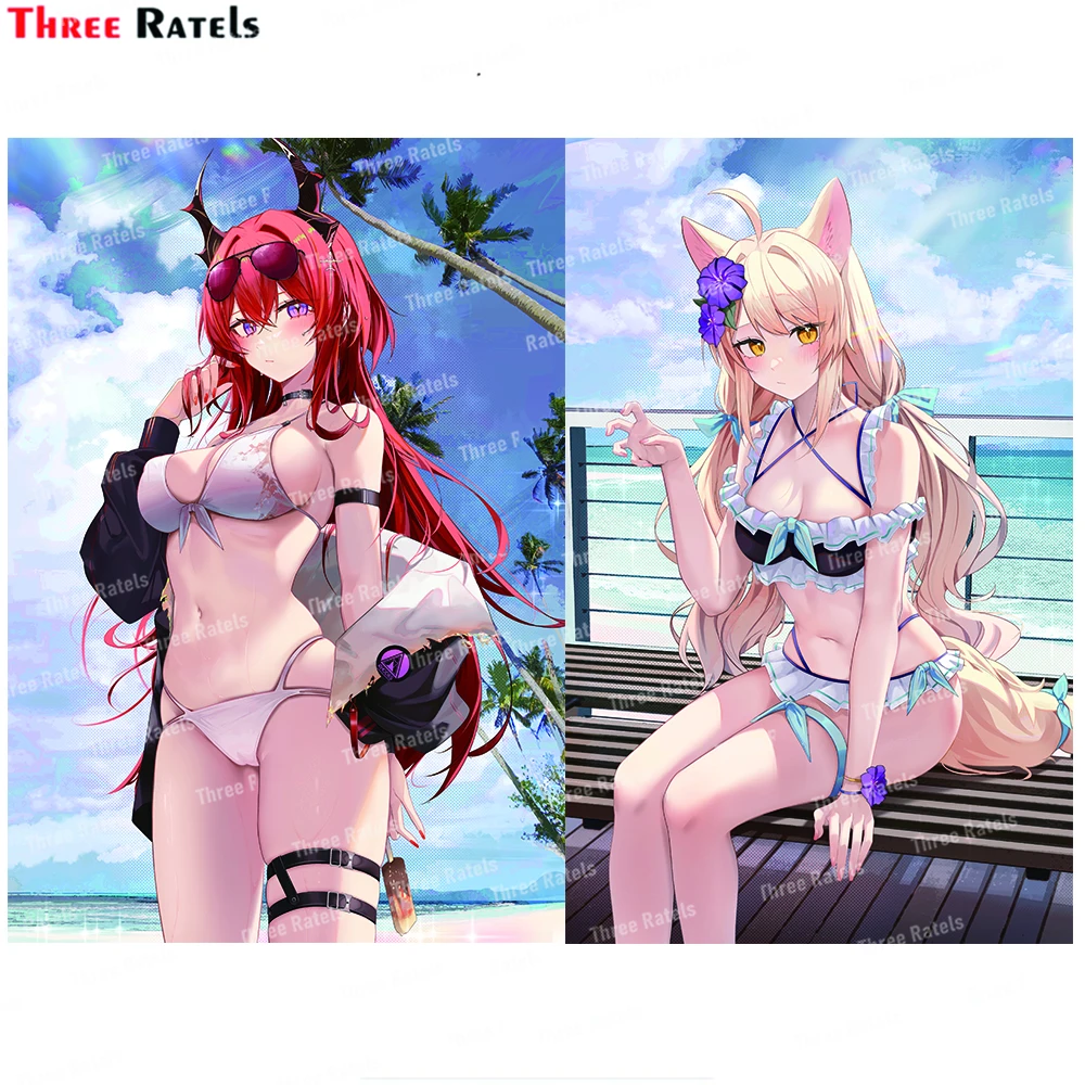 

Three Ratels J789 Meteor And Meteor Arknights Stickers For Audi A8 Car External Decor Waterproof Property Vinyl Material