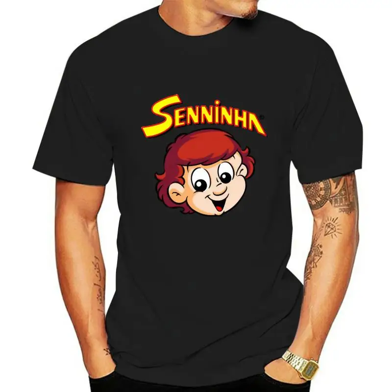 

Ayrton Senna Senninha Shirt Cotton Hight Quality Man New Design T-Shirt Fashion 100% Cotton T Shirt