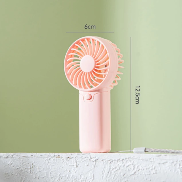 

Новый ручной вентилятор 2025 со съемной батареей и подвесной веревкой, портативный мини-вентилятор, подходящий для настольного использования на открытом воздухе