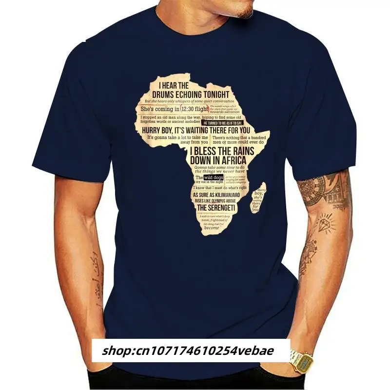 

Kaus Katun Tren Mode Бели Kaus Afrika Memberkati Hujan Afrika отпада Toto Kaus Pria Kualitas Tinggi Mode Musim Panas