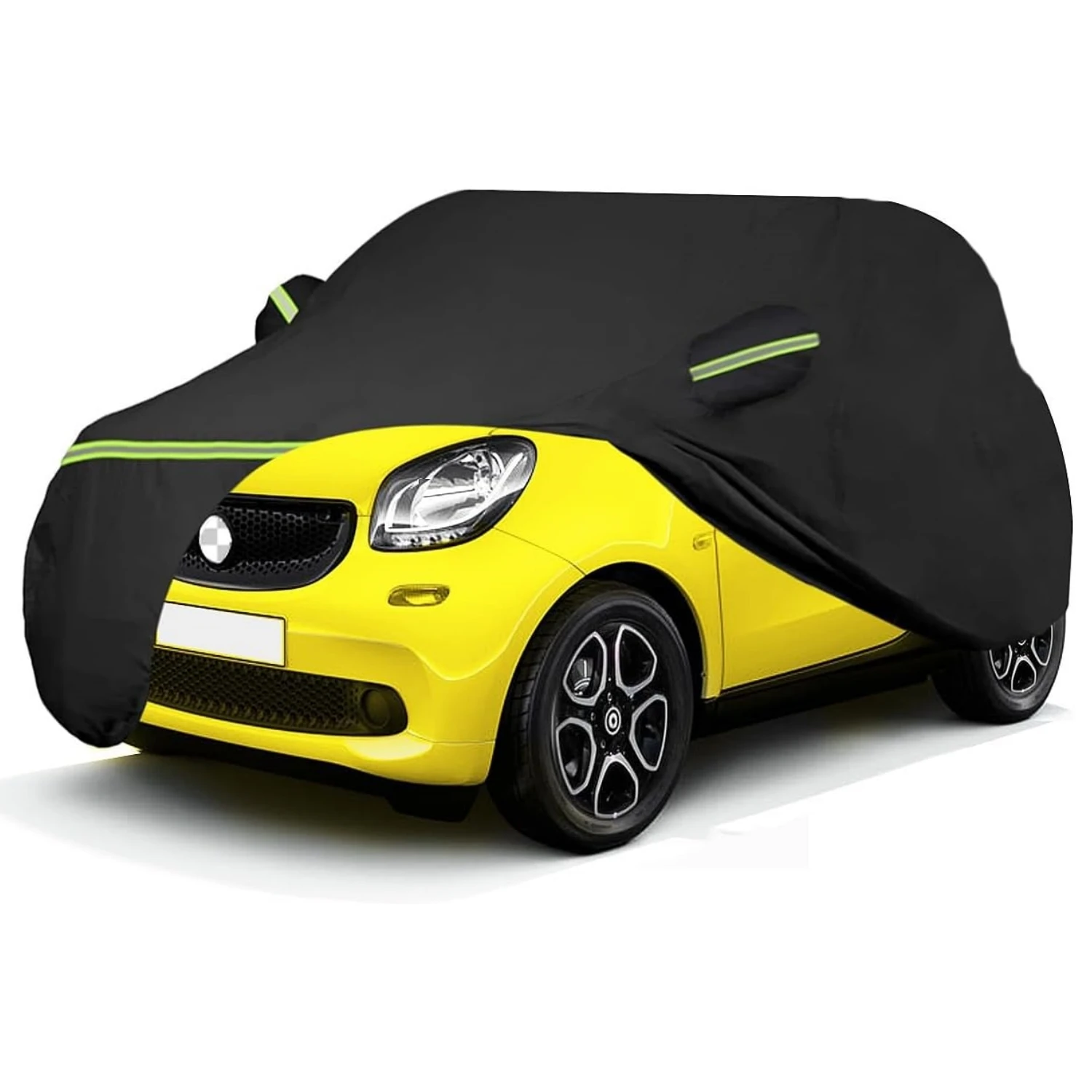 

Водонепроницаемые автомобильные чехлы для Smart Fortwo W451 2007-2023 гг. (черные) 190T на заказ, сверхпрочные, водонепроницаемые, для защиты от любых погодных условий на открытом воздухе