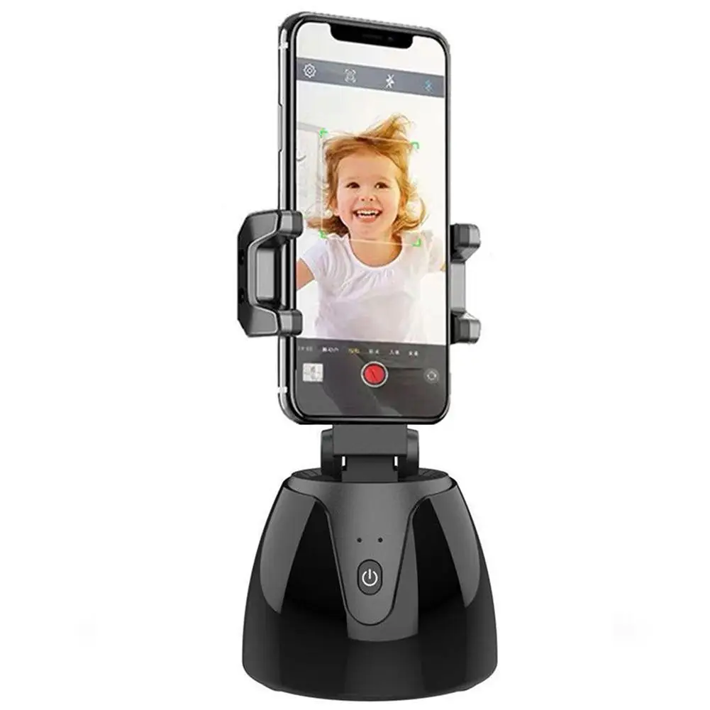 Q1 Automatic Smart Selfie Stick 360 Degree Rotation Mobile Phone Holder Face Tracking Camera Gimbal For Video Recording