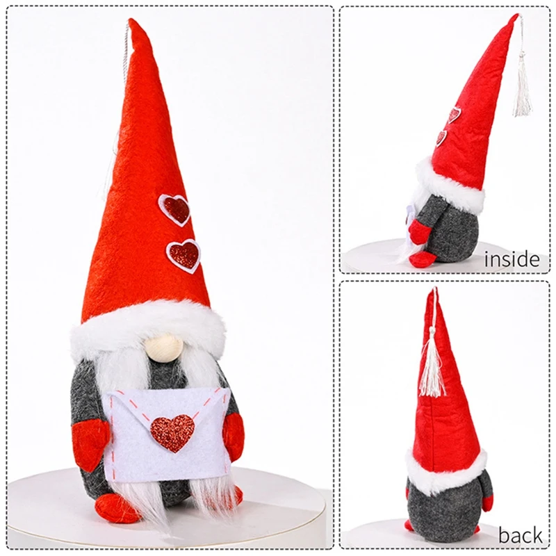 Гномы на День святого Валентина плюшевые украшения-Мистер и миссис