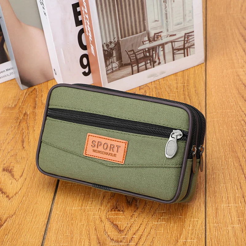 

Small Purse Bag Phone Layer For Pouch Bag Phone Design Fanny Belt Men Canvas Multi Purse Waist Pack Pocket New Pouch Belt