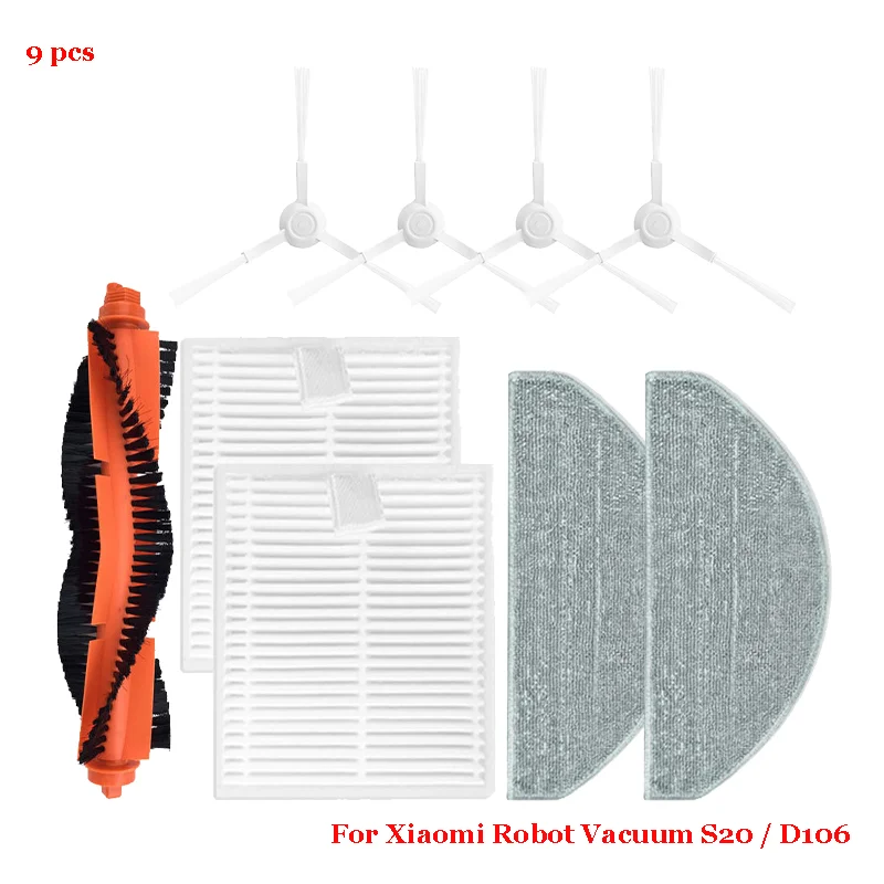 

Комплект запчастей для робота-пылесоса Xiaomi S20 / D106