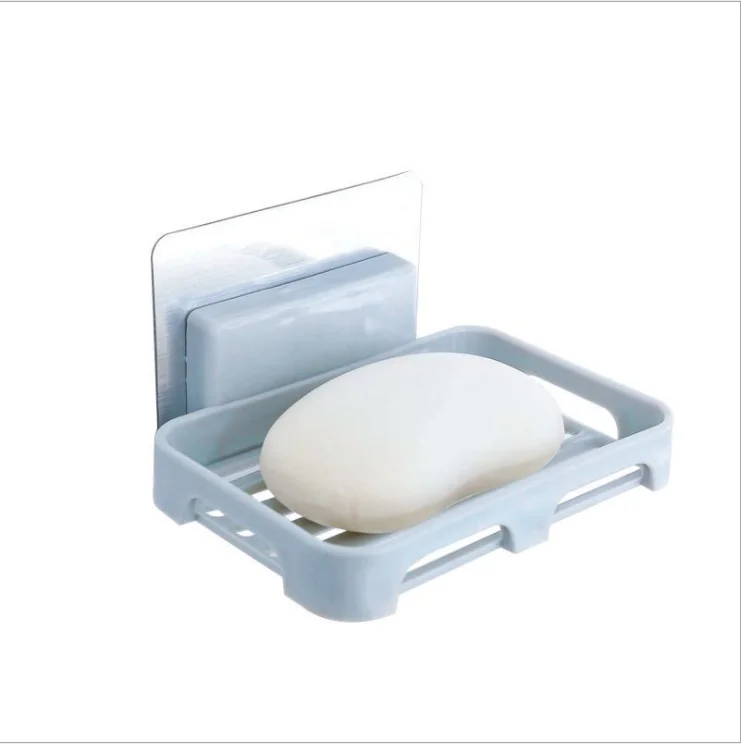 Держатель для мыла и губки настенный органайзер ванной комнаты сушилка
