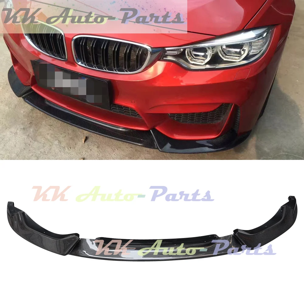 

Carbon Fiber Front Spoiler Bumper Chin Lip Splitters for BMW F80 M3 F82 F83 M4 Sedan Coupe 2014 - 2019 Car Accessories