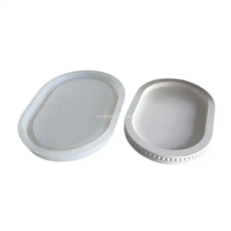 Прямая поставка формы для круглых бусин отливки силиконовые овальных лотков