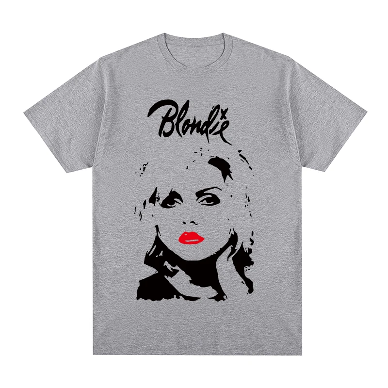 

Blondie Vintage Ladies Rock T-shirt Cotton Men T shirt New TEE TSHIRT Womens Tops