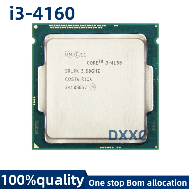 

For Core i3-4160 I3 4160 3.6 GHz Dual-Core Quad-Thread CPU Processor 3M 54W LGA 1150