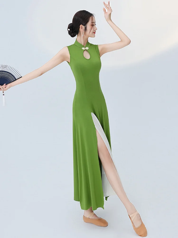 Сценический костюм с разрезом в стиле K-POP платья для латиноамериканской