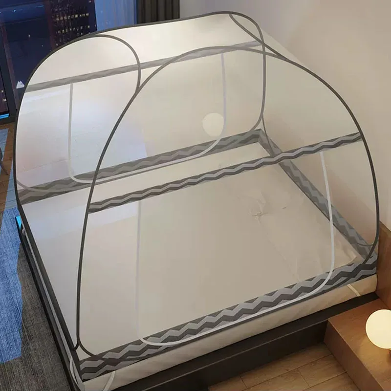 Mosquito Nets Twin Anti Mosquito Net Collapsible Double Door Yurt Mosquito Net