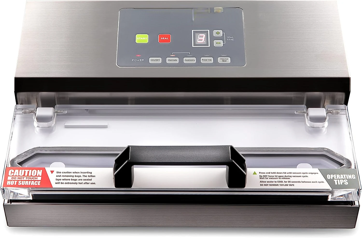 

Armor - Vacuum Sealer Machine A100, Vacuum Food Sealer for Food, Meat Sealers Vacuum Packing Machine, Compact Vacuum Sealers wit