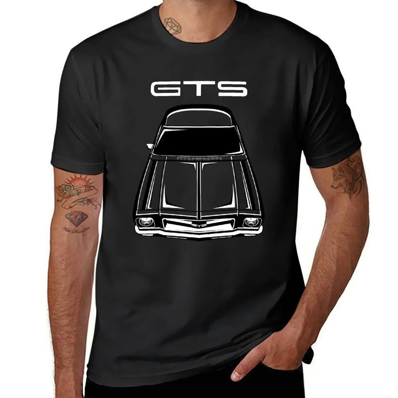 Holden HQ Monaro GTS 350 T-Shirt kawaii clothes tops mens vintage t shirts