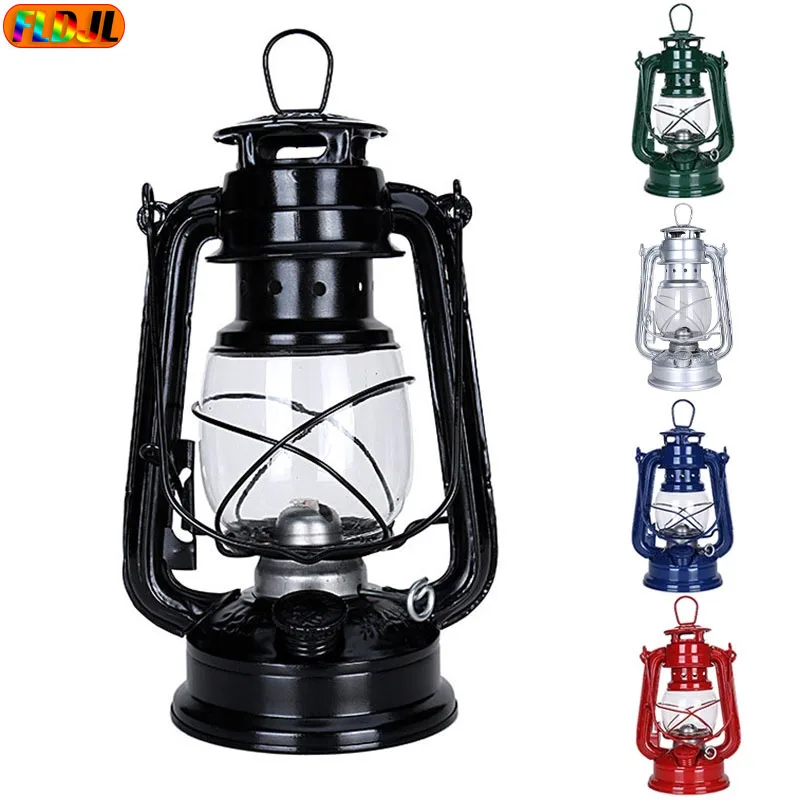 Керосиновая лампа в стиле ретро для кемпинга Переносной Фонарь масляная