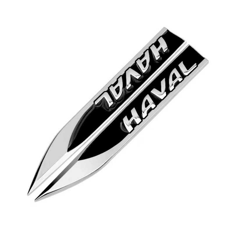 

3D металлическая эмблема HAVAL значок наклейка крыло сторона для Jolion H6 H9 F7 F7x аксессуары