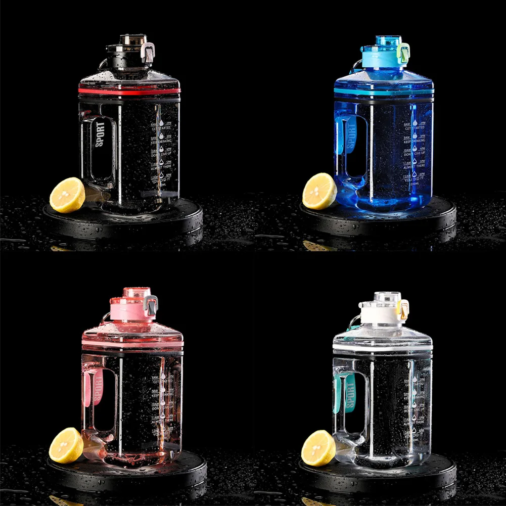 

2.2L Large Capacity Sports Fitness Bottle Portable Leakproof Handgrip Gym Water Kettle Life Outdoor Drinkware Equipment