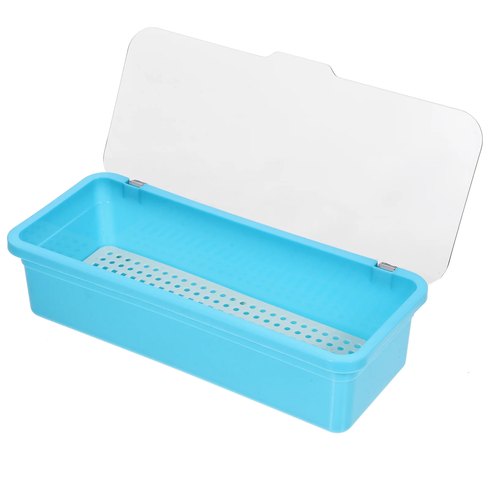 Ящик для хранения столовых приборов контейнер палочек еды пластиковый сушилка